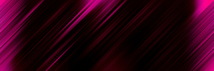 Fototapete - Background abstract pink and black dark are light with the gradient is the Surface with templates metal texture soft lines tech design pattern graphic diagonal neon background.