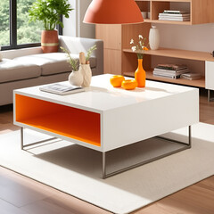 Wall Mural - Warntafel orange mit 33-1245