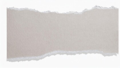 Aufkleber - torn paper edge with textured gray surface and white torn border, minimalistic background for design, scrapbooking, or collage projects