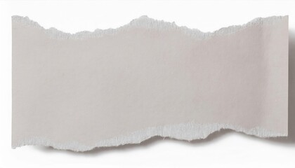 Aufkleber - torn paper edge with textured gray surface and white torn border, minimalistic background for design, scrapbooking, or collage projects