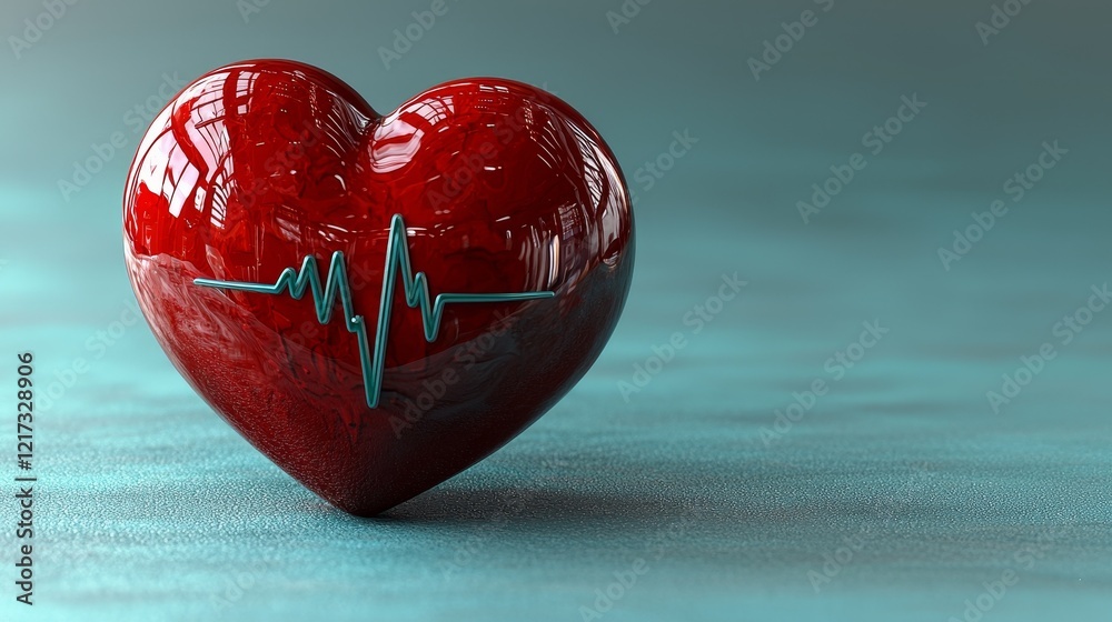 The normal sinus rhythm in a human heart as depicted by an ...