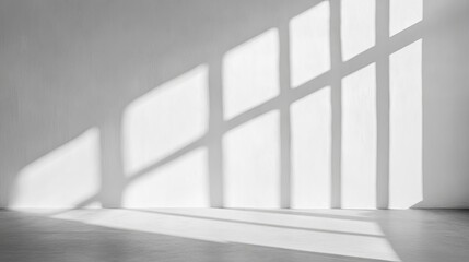 Poster - high-contrast black and white photograph capturing deep shadows and dramatic lighting that emphasizes minimalistic