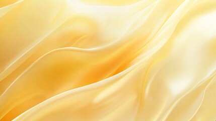 Aufkleber - A soft, flowing texture of golden silk, creating a luminous and luxurious feel.
