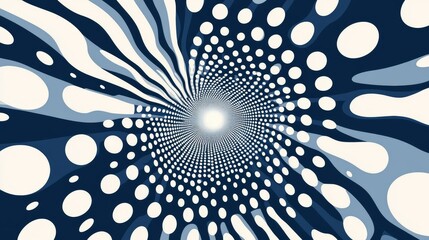 Poster - Modern abstract background, blue white gradations, circle effect,shape memphis, trendy , vector ,eps 10