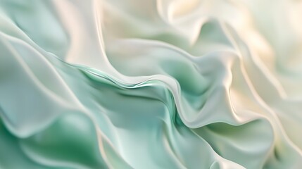 Poster - Green and white vector gradient abstract background design