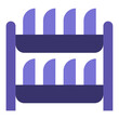 © Circlon - Vector Design Dish Rack Icon Style