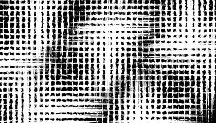 Poster - Black and white abstract and grunge pattern for modern background and jersey design. Fully editable vector element. 