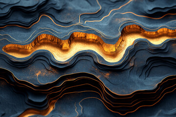Poster - Ai generated image of modern abstract backdrop
