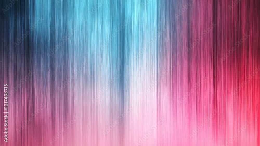 Pink and blue vertical lines blend seamlessly. Creating a gradient ...