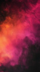 Poster - Smooth transitions between pink and orange hues create a vibrant and captivating gradient, evoking a sense of warmth and intensity, perfect for design projects seeking a bold and expressive visual