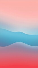 Poster - Soft pastel hues blend seamlessly in an abstract background, a gentle blue wave flowing across the canvas, creating a serene and calming visual experience