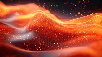 Poster - Dynamic fluid overlay textures in abstract environment captivating flowing details and effects