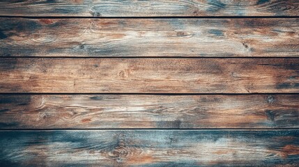 Poster - Wooden plank texture background with natural patterns and color variations Copy Space