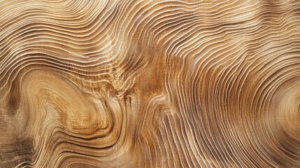 Poster - Wood grain texture with intricate patterns and warm brown tones suitable for background design with Copy Space