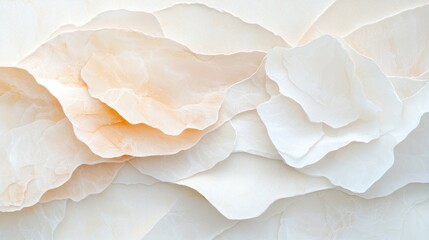 Poster - delicate layered textures minimalist design abstract art soft colors artistic background gentle tran