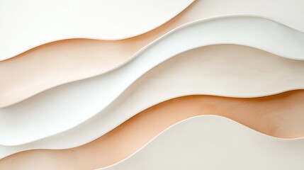 Poster - Dynamic layering textures and minimalistic backgrounds for modern interior design contemporary aesthetic