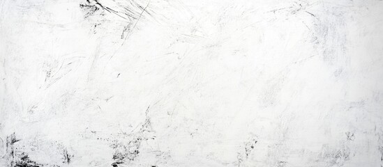 Fototapete - Abstract white textured background with subtle gray markings and copy space for text placement.