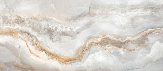 Poster - Abstract marble texture with beige and gray veining suitable for backgrounds or surfaces Copy Space