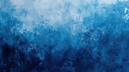Fototapete - Abstract textured background in shades of blue with gradients and copy space available for text placement