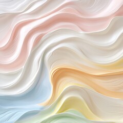 Poster - soothing pastel textures abstract art digital design minimalist close-up layered backgrounds