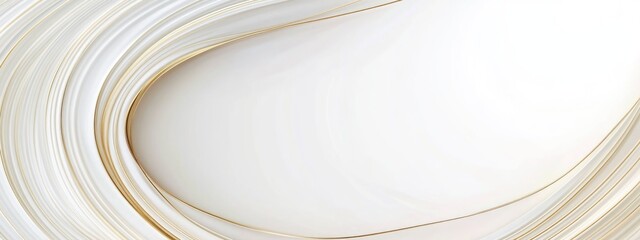 Fototapete - Abstract smooth wave background with neutral colors and copy space for design or text placement.
