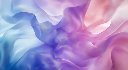 Poster - Attractive abstract background in blue and light blue tones with waves and wavy shapes. Beautiful vibrant background