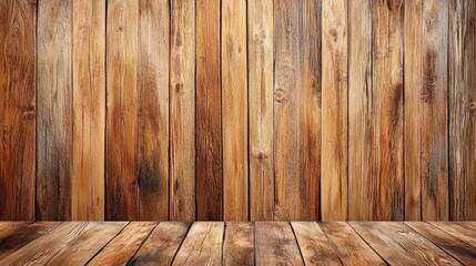 Poster - natural aged wooden background highlighting texture and warmth with ample space for text placement i