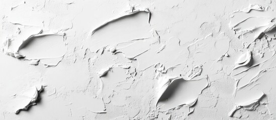 Poster - gray and white textured concrete plaster background with distressed surfaces and ample copy space fo
