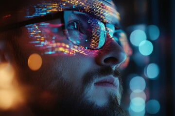 Poster - Engaging with digital data through innovative glasses in a tech-savvy environment