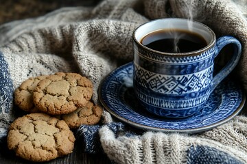 Poster - Cozy Coffee and Cookies