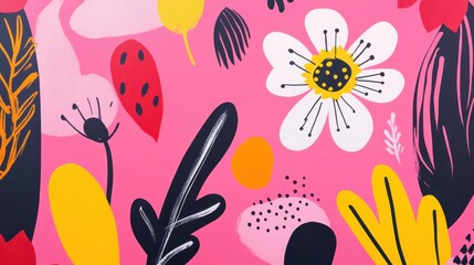 Poster - Playful Patterns for Children's Book Cover Design