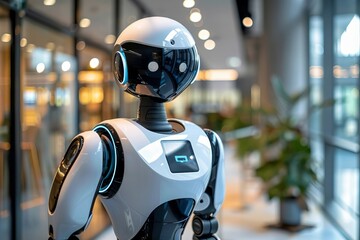 Poster - The Future of Work: Human and Robot IT Team Collaborating in Office Setting