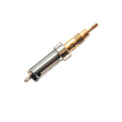 Poster - A detailed view of a connector plug on a transparent background showcasing its design and functionality for various applications, connector plug on transparent background