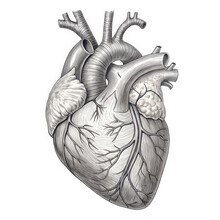 希少　70s 心臓T Suzanne Zagacki ©︎1979 解剖図 解剖図 内臓 19世紀末～20世紀初頭