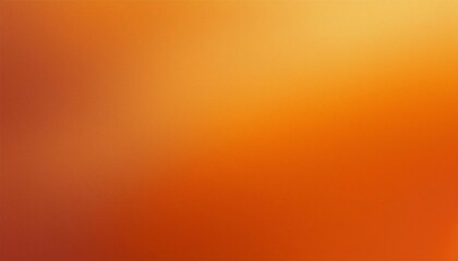 Wall Mural - orange grainy texture effect abstract color gradient background design web banner header poster