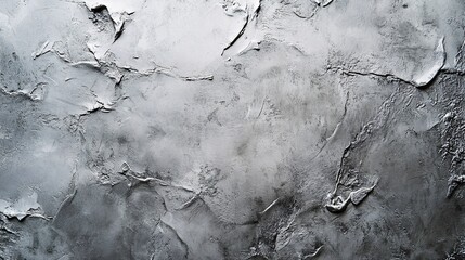 Poster - Gray concrete wall texture background showing rough surface of plaster or stucco