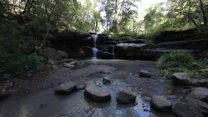 Canvas Print - scenic view of balaka falls, sydney, australia.