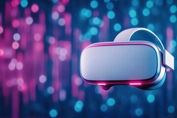 Aufkleber - Innovative Virtual Reality Headset Designed for Immersive Experiences in Gaming and Interactive Environments Offering Cutting Edge Technology and Comfort