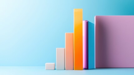 Poster - A vibrant bar graph showcasing the effects of hydration on shaving results