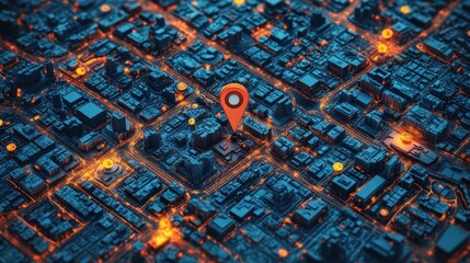 Poster - Urban Navigation: A 3D Cityscape with Pinpoint Location