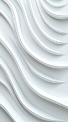 Poster - Abstract white background with subtle dna strand patterns sophisticated design light gray environment modern viewpoint