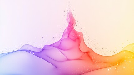 Poster - A vibrant chakra energy map glowing softly against a neutral background, symbolizing balance and spiritual healing