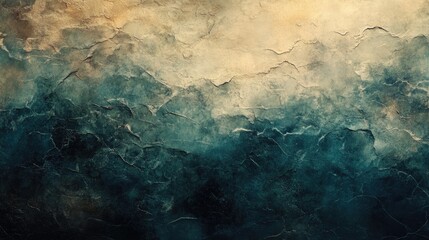Poster - A textured vintage paper background with faded edges and subtle wrinkles, offering a timeless and artistic look for various creative endeavors