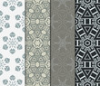 © Bonya Sharp Claw - set of Geometric seamless pattern. Modern ornament. vector illustration. For the interior design, wallpaper, decoration print, fill pages, invitation card