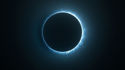Wall Mural - celestial orb glowing with ethereal light