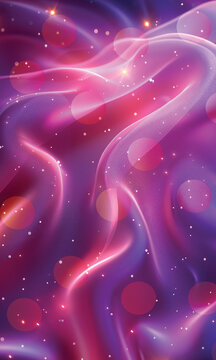 Colorful bubbles on colorful background. Abstract colorful waves, vibrant colors, art design, perfect for wallpaper