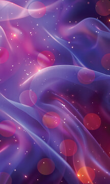 Colorful bubbles on colorful background. Abstract colorful waves, vibrant colors, art design, perfect for wallpaper