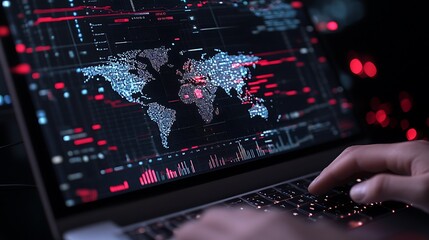 Poster - interacting with global data visualization through advanced digital interfaces