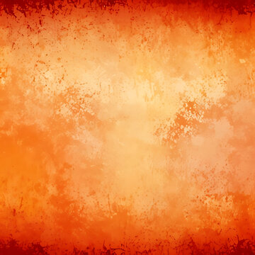 Warm gradient background with a grunge texture in orange and yellow, perfect for text overlay.