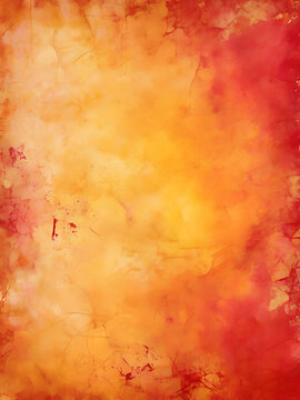 Warm gradient background with a grunge texture in orange and yellow, perfect for text overlay.